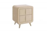 Тумаба прикроватная Софи - 2 велюр карамель