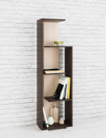 Ромео-6 стеллаж венге дуб молочный